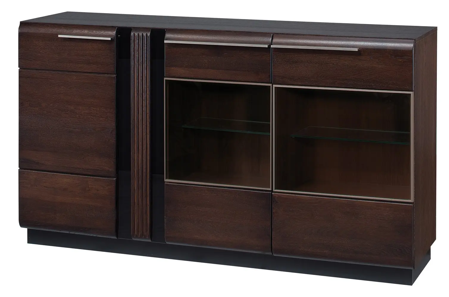 Szynaka Komoda Porti 48 180 cm z masivu dub čokoládový
