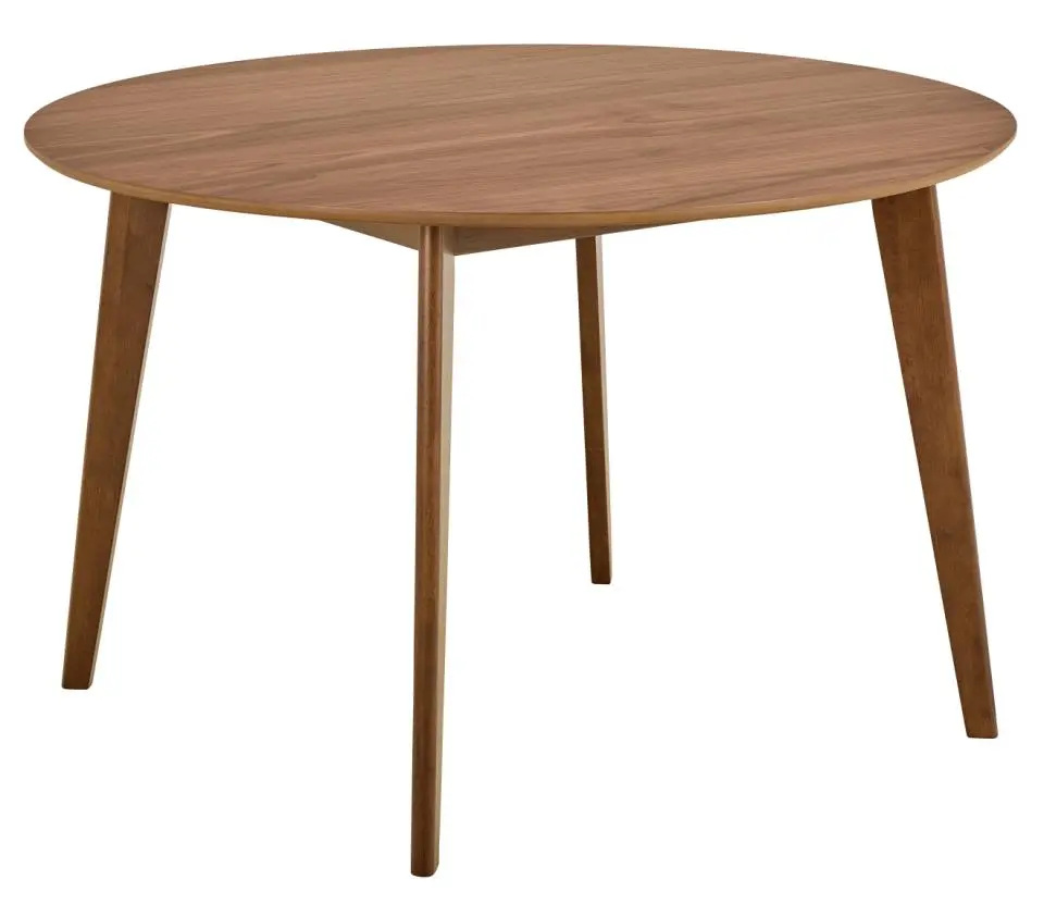 Actona Kulatý jídelní stůl Roxby 120 cm ořech