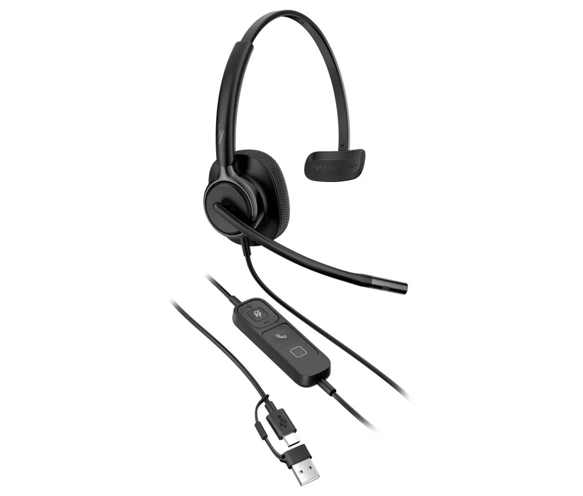 HP Poly Mission 415 Monaural USB Wired Headset (C01B2AA#AC3)