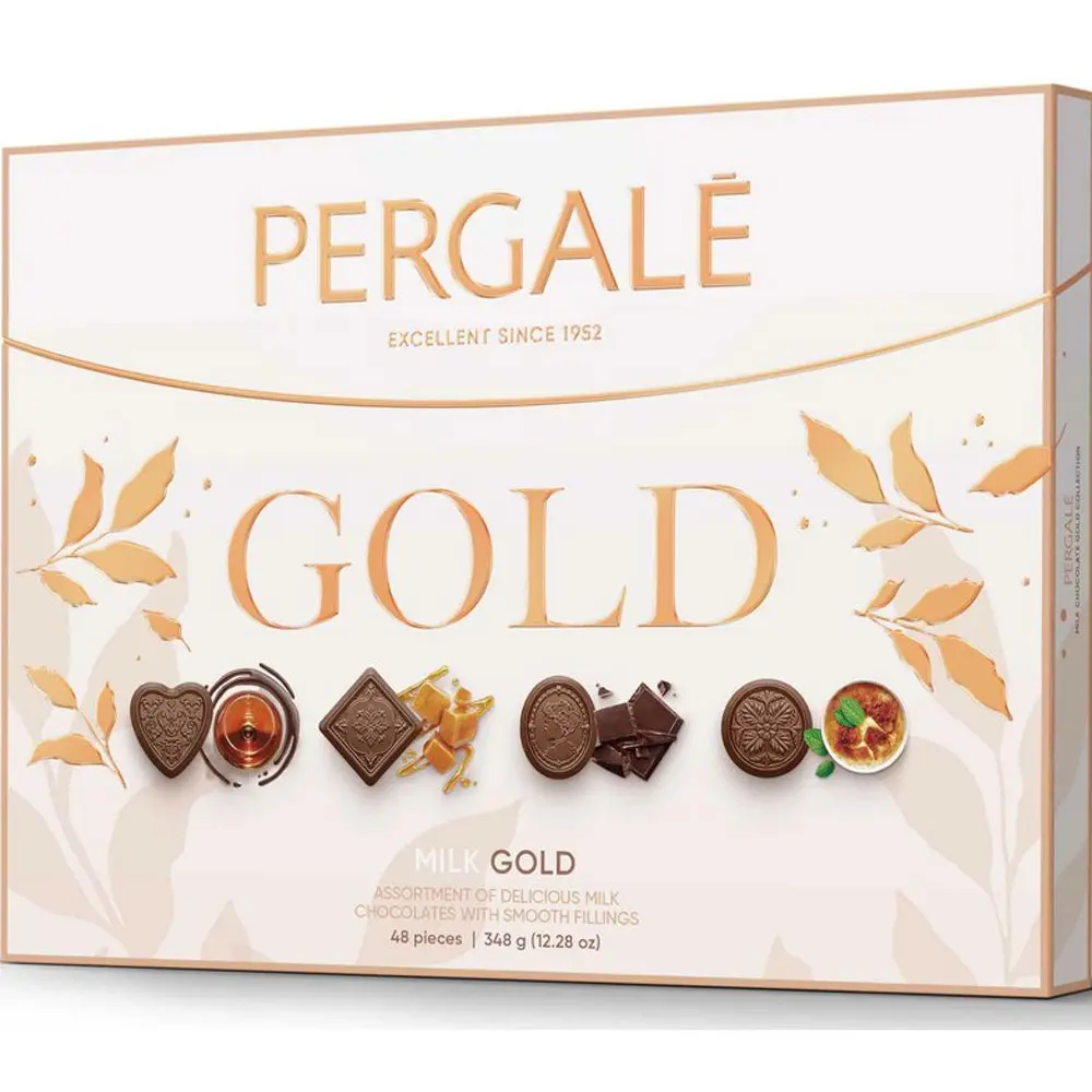 Gold Collection směs mléčných pralinek s náplní 348 g