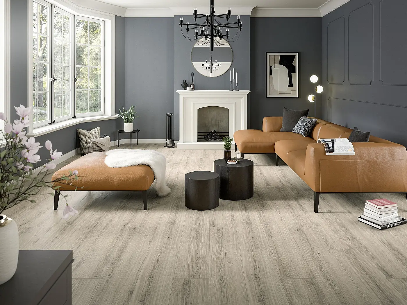 EGGER Nature sense aqua large 32 Dub padua šedý EL2173