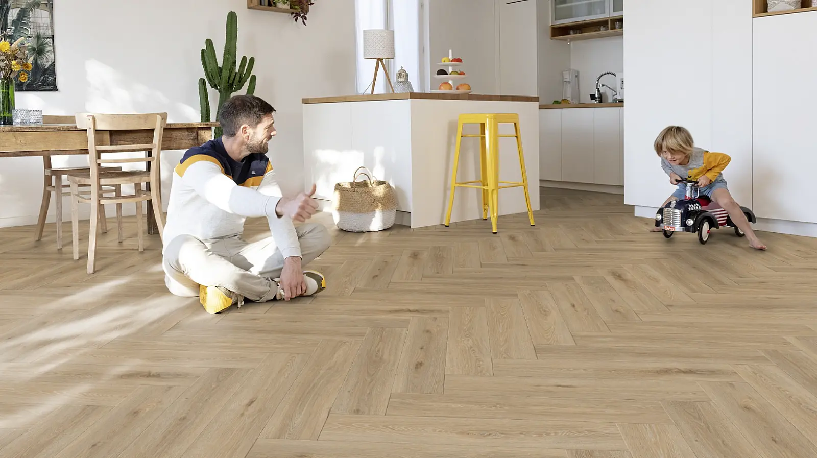 GERFLOR Creation 55 herringbone Aquinoah nature GERC55 1707