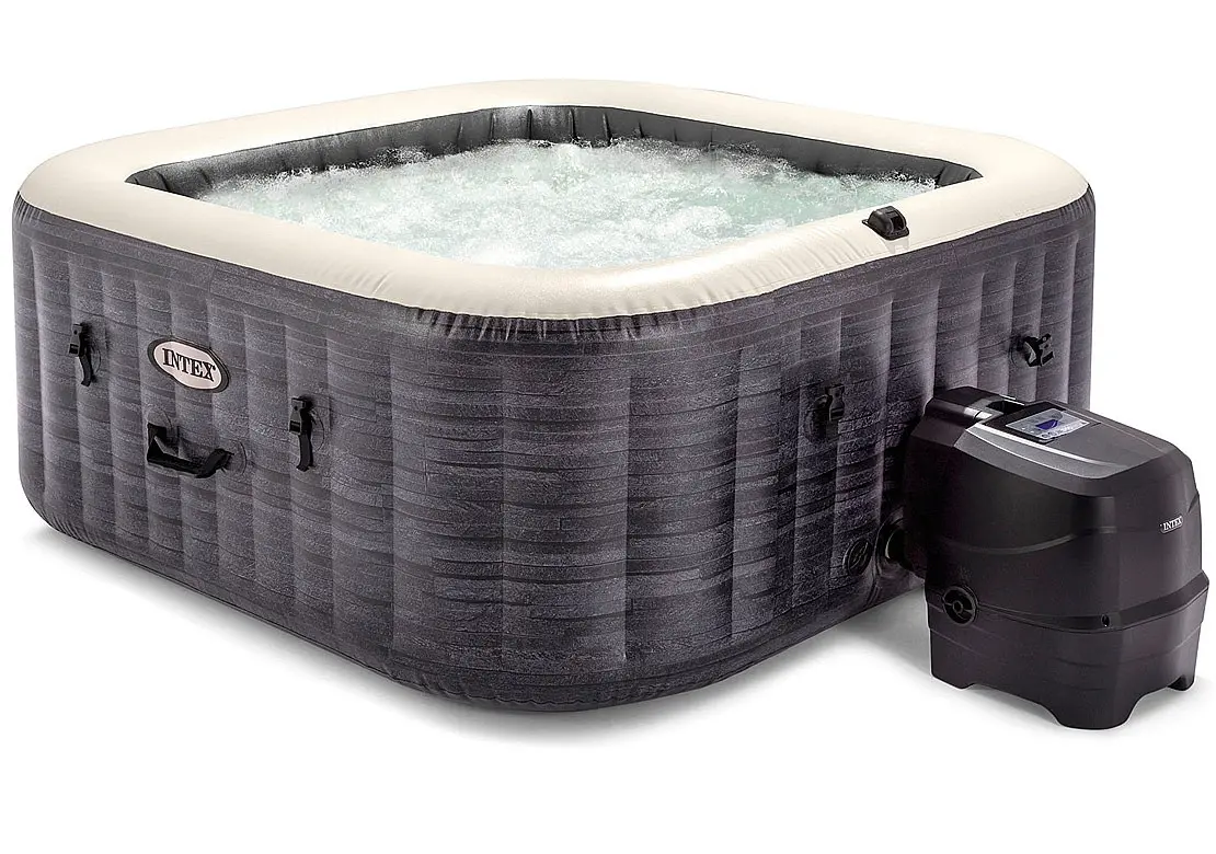 Intex Vířivka INTEX Pure spa Greystone deluxe bubble spa 4 (795 l)
