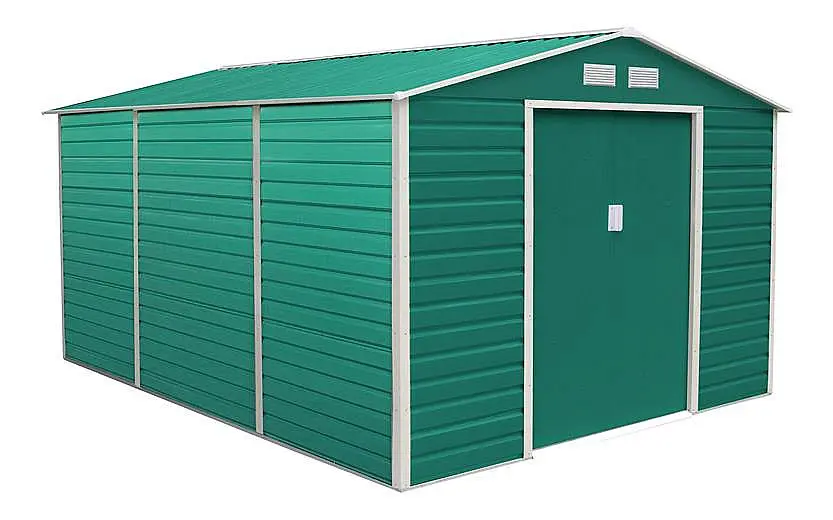 G21 Zahradní domek 340 × 382 × 205 cm (zelená)