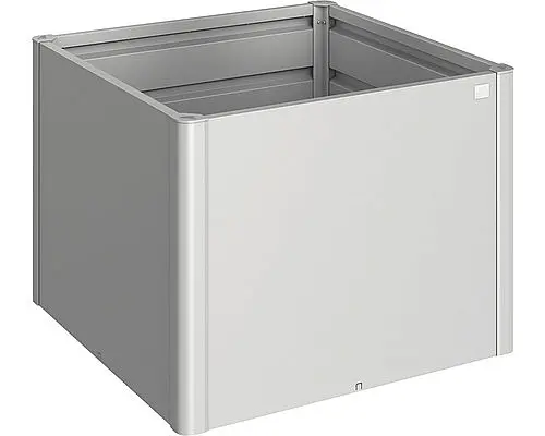 Biohort Zvýšený truhlík na zeleninu BIOHORT 103 x 103 x 77 cm (stříbrná metalíza)