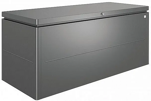 Biohort Zahradní box LoungeBox 160 tmavě šedý, 160 x 70 x 83,5 cm