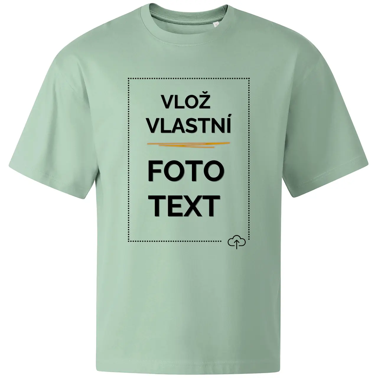 Oversized tričko s potiskem