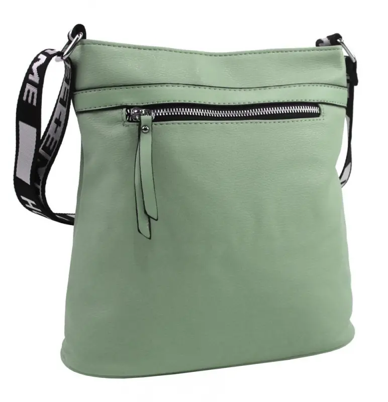 ROSY BAG Dámská crossbody kabelka NH8163 pistáciově zelená