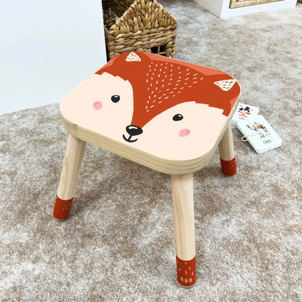 Nálepka na židli IKEA FLISAT - Fox