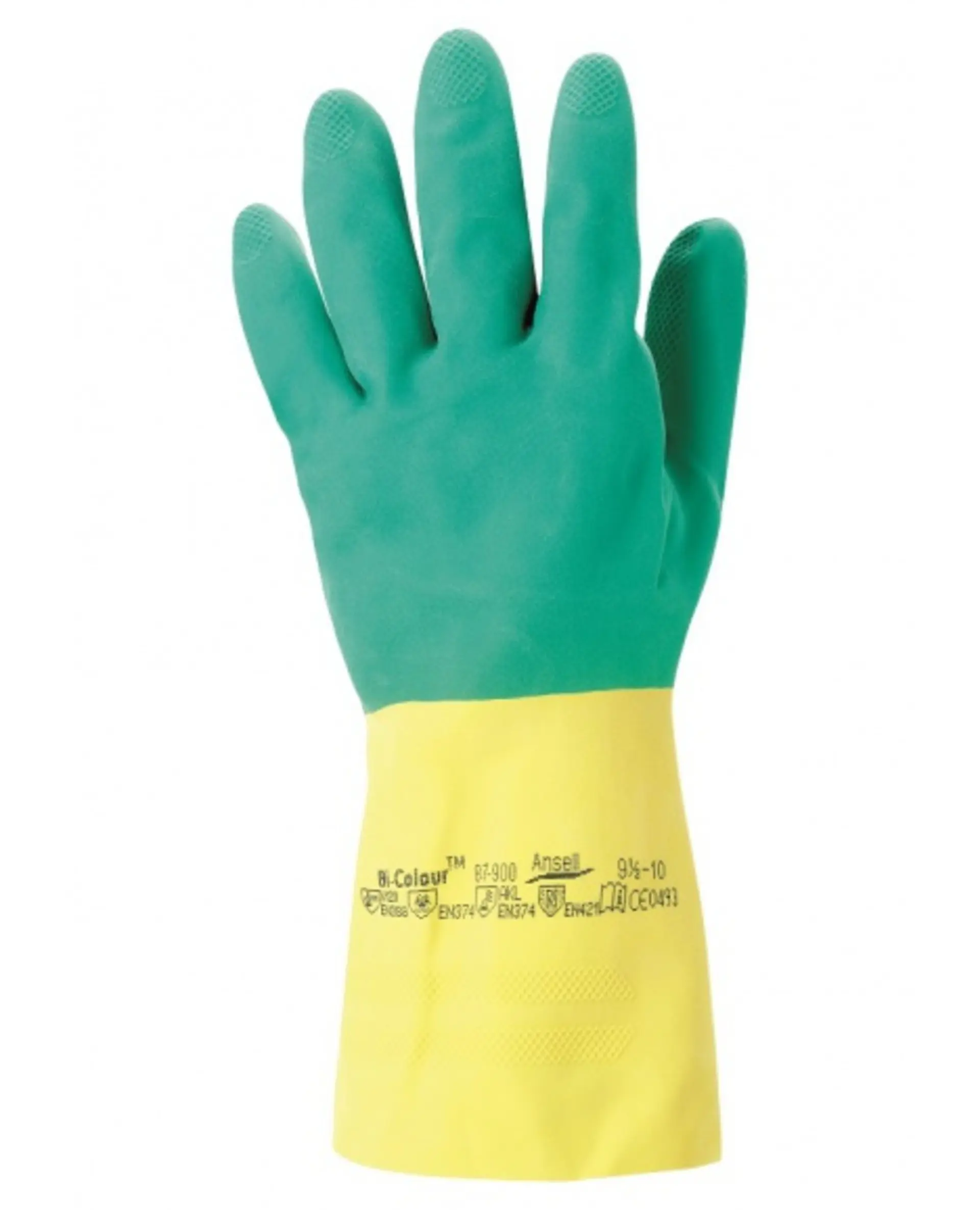 Ansell Bi-COLOUR 87-900 latex Rukavice
