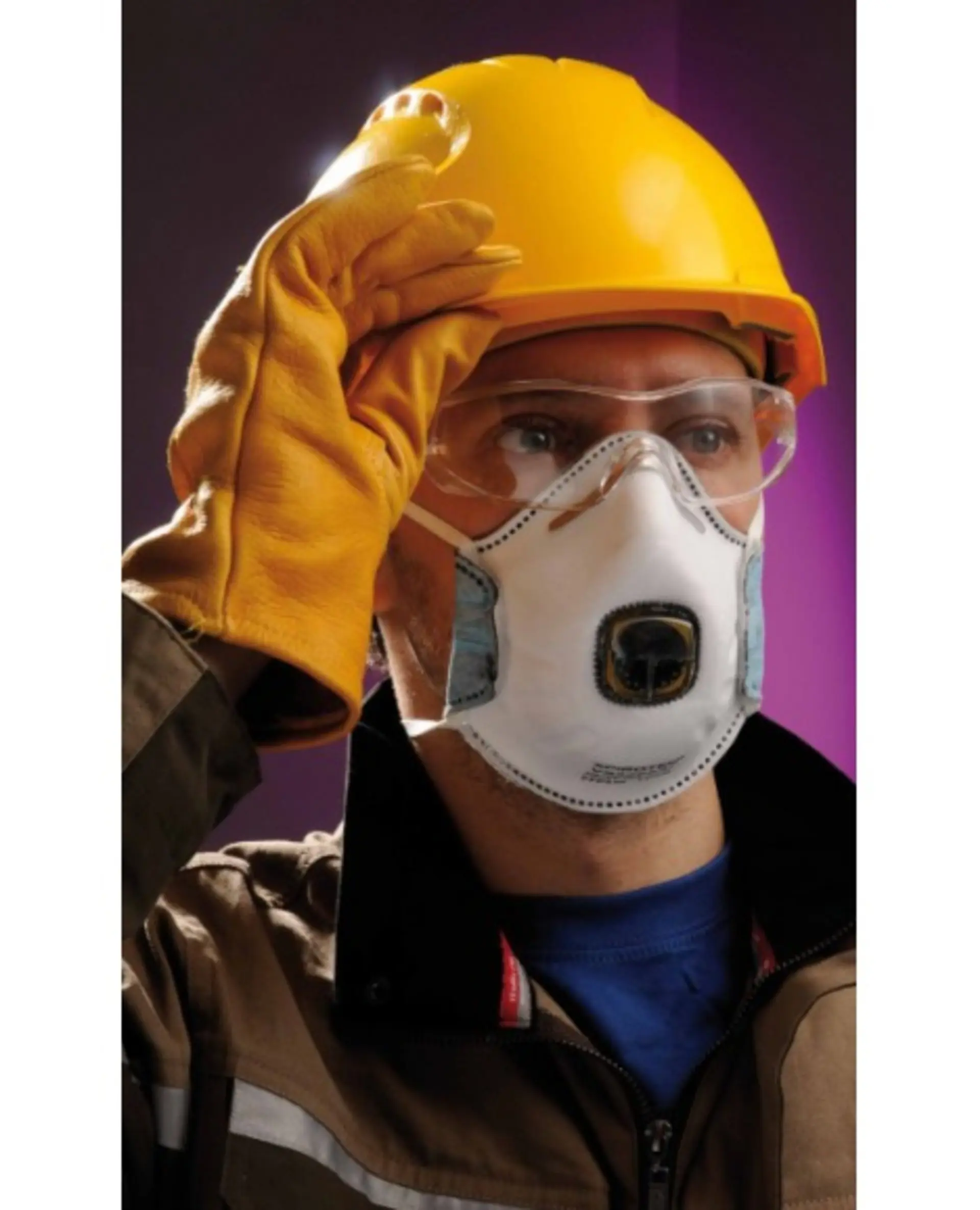 Respirátor VS2200AV FFP2 OAV s výdechovým ventilem 10ks/box