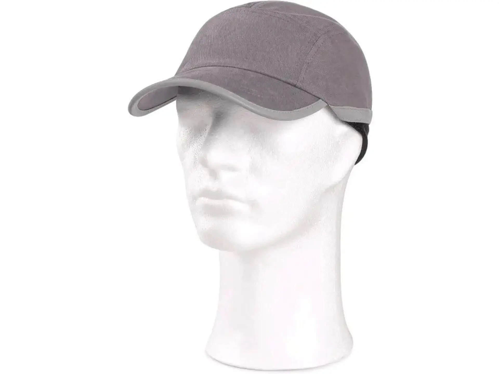 Čepice s plastovou výztuhou SM923 šedá