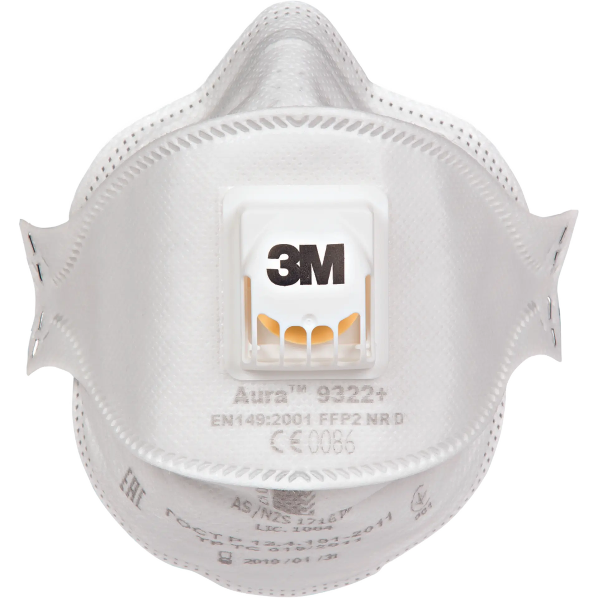 3M Aura 9322+ Skládací respirátor FFP2 s ventilem