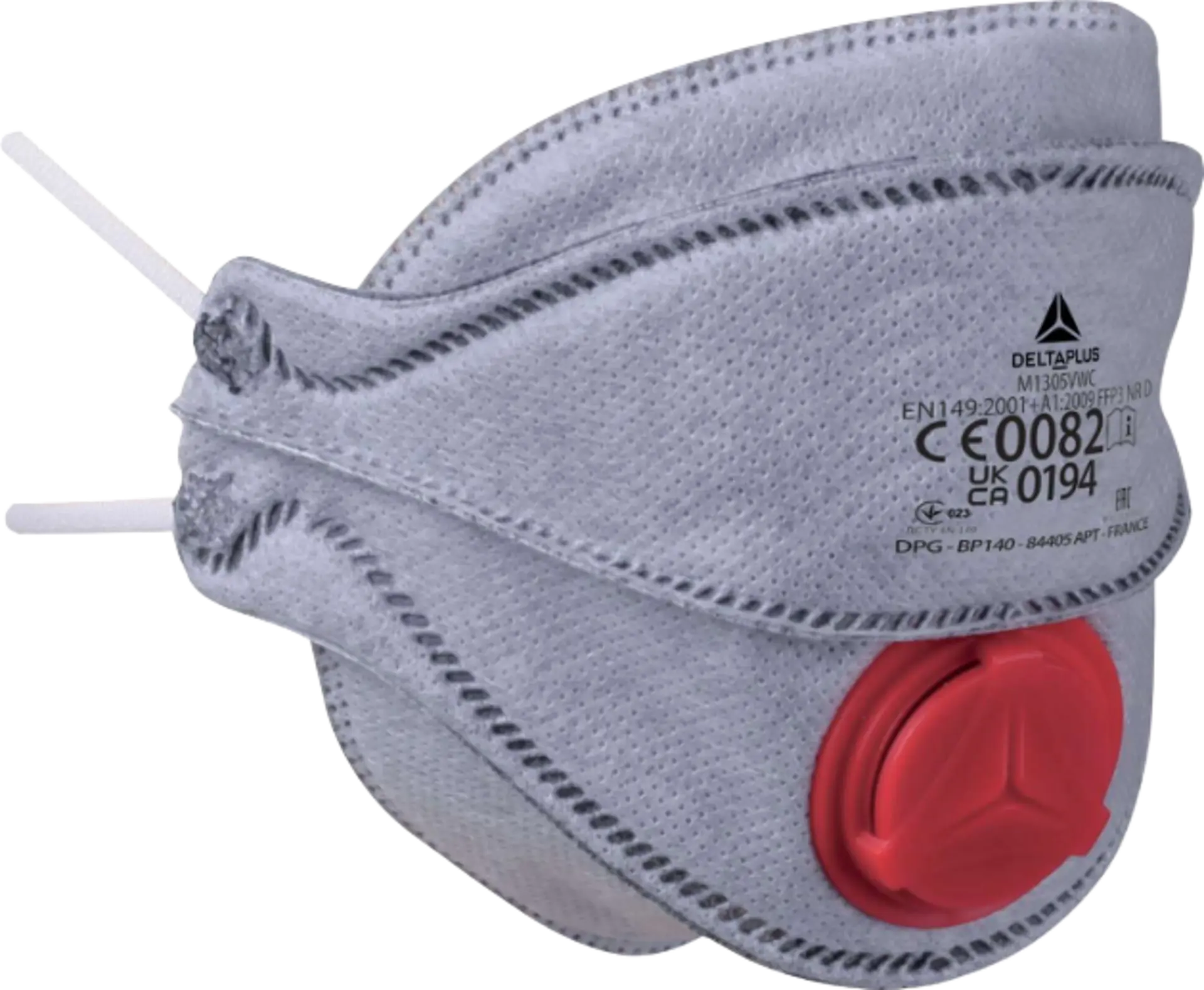 DeltaPlus M1305VW FFP3 skládaný s ventilkem aktivní uhlí Respirátor