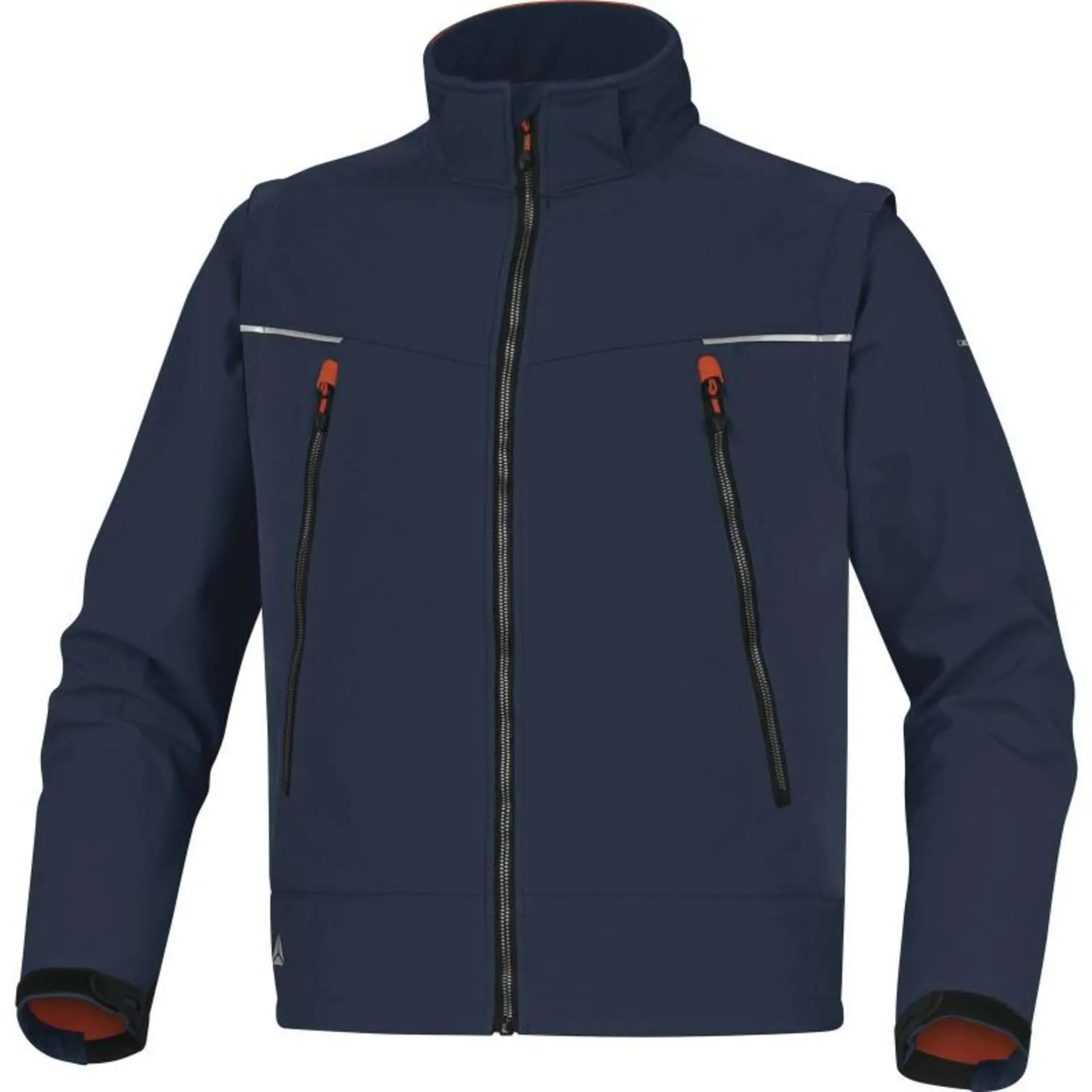DELTA PLUS ORSA BUNDA „SOFTSHELL“ námořnická modrá-oranžová 3XL