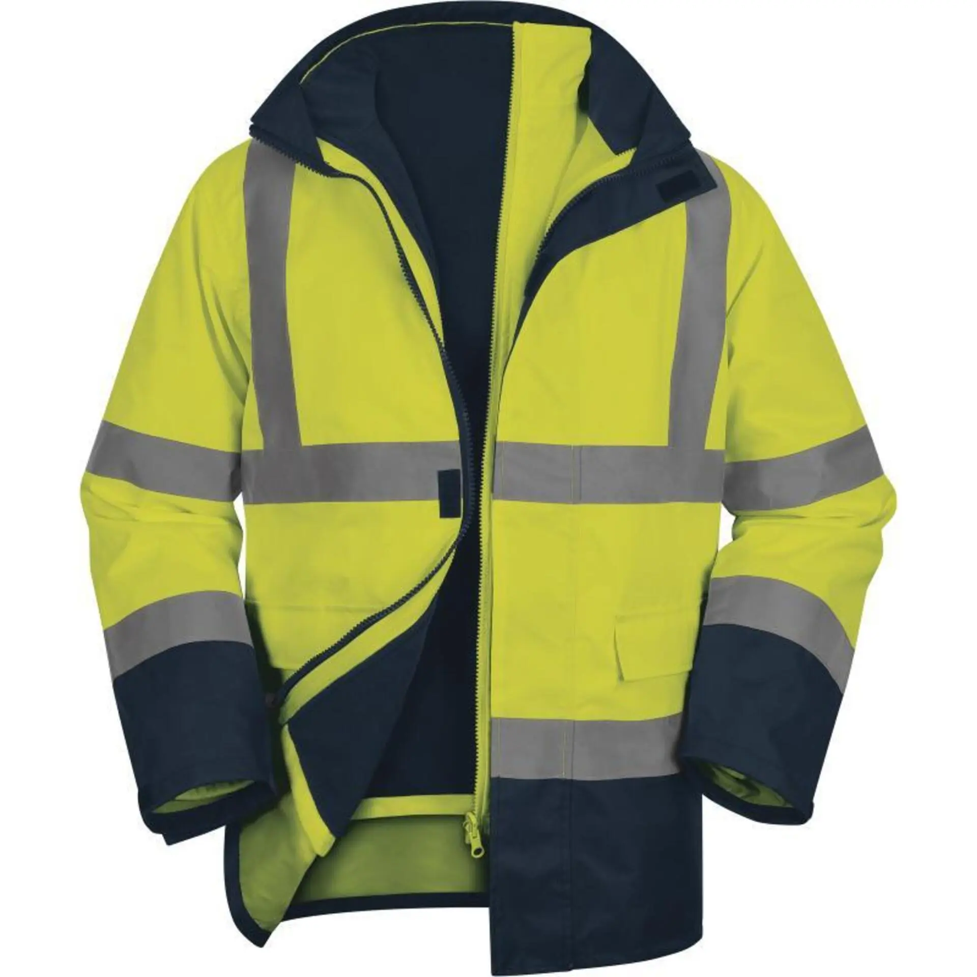 DeltaPlus SPEED HV Bunda reflexní zimní žlutá 4XL 4XL