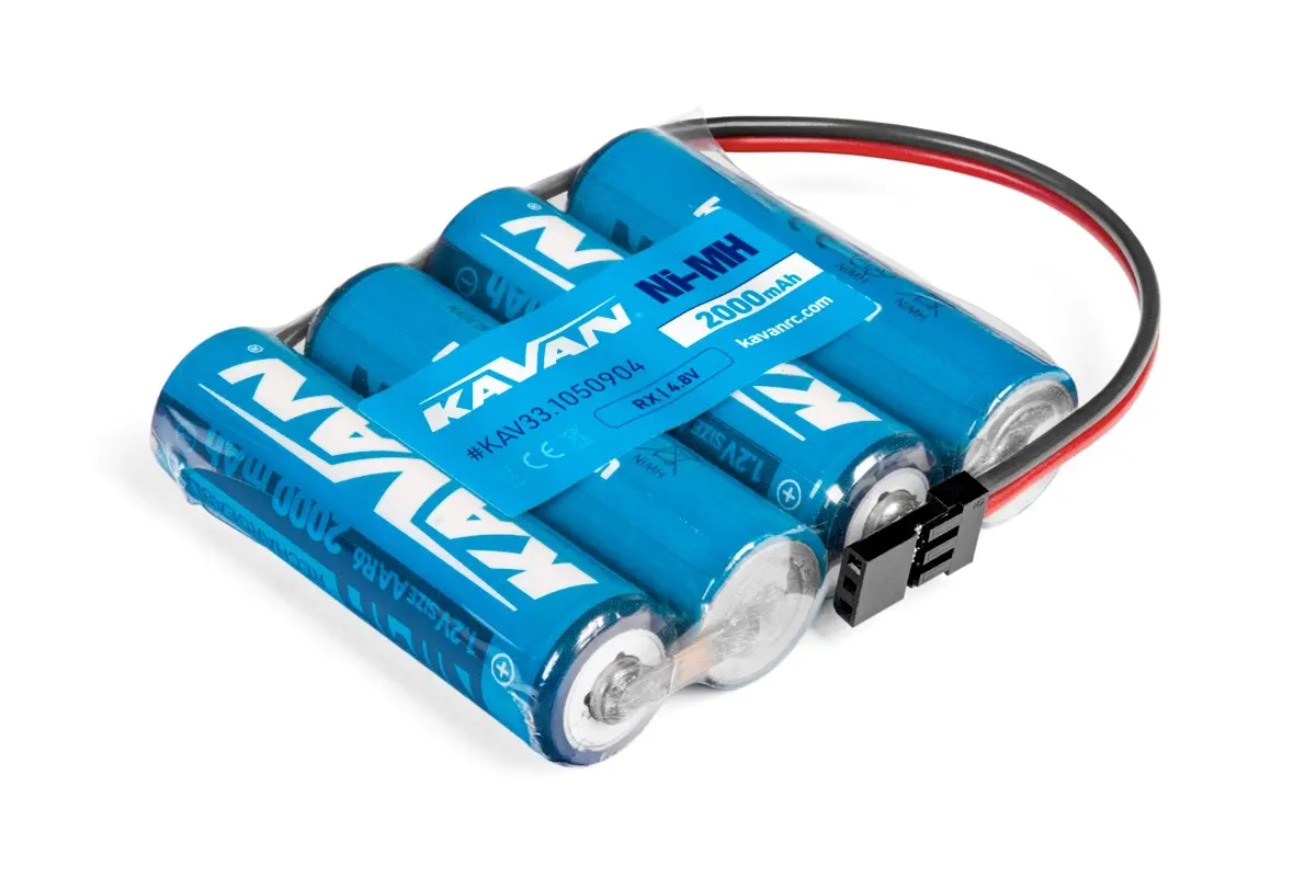 Ni-Mh 4,8/2000mAh plochý + JR konektor