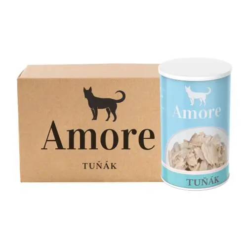 Amore dog tuňák 24x140g