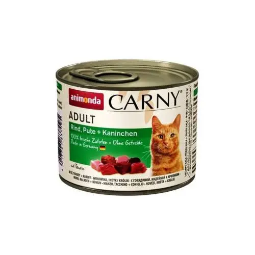 Animonda Carny Cat Hovězí/Krůta/Králík - 200g
