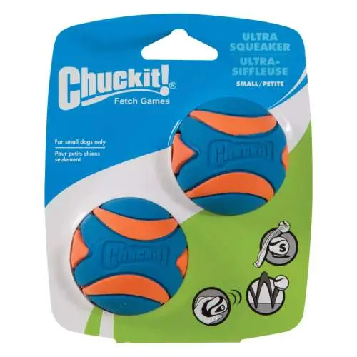 Chuckit Ultra Squeaker Ball S 5 cm 2ks