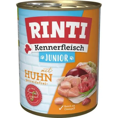 Rinti Dog Kennerfleisch konzerva Junior Kuřecí 800g