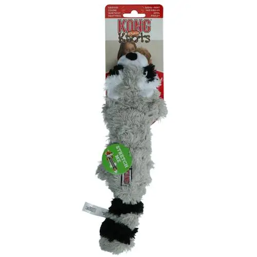 KONG Scrunch Knots Raccoon S/M