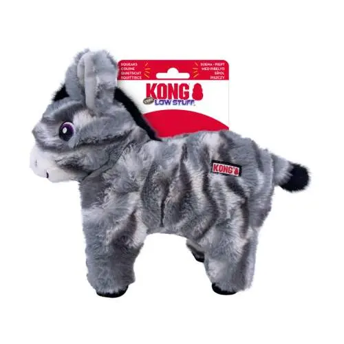 KONG Stripes Low Stuff Donkey