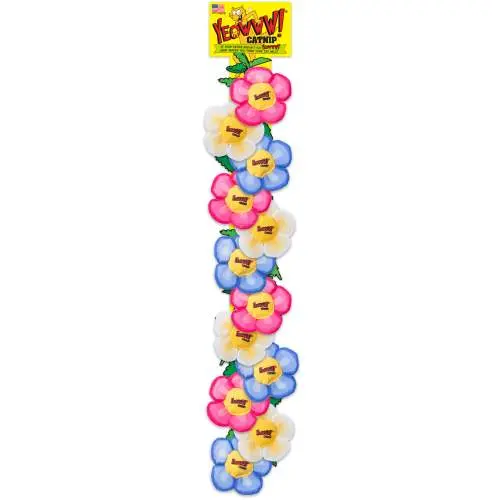 Hračka pro kočky - Yeowww! Display Strip Daisy's Flower Top 12 pcs.