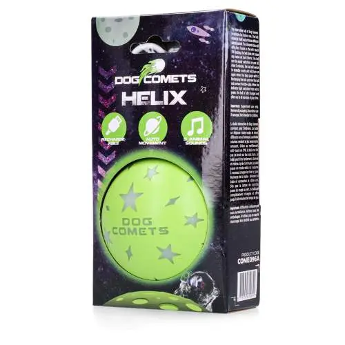 Hračka pro psy - Dog Comets Helix Green
