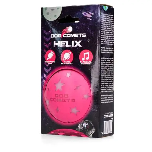 Hračka pro psy - Dog Comets Helix Pink