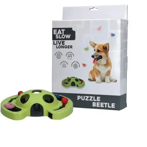 Hračka pro psy - Eat Slow Live Longer Puzzle Beetle