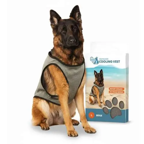 Tašky, přepravky a klece pro psy - Coolpets Cooling Vest L (back size 35 cm)