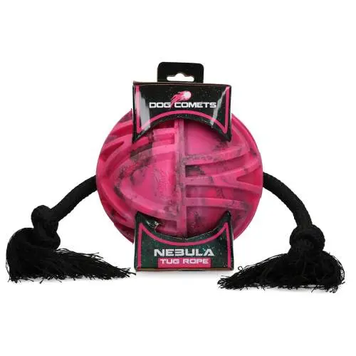 Hračka pro psy - Dog Comets Nebula Tug Rope Pink