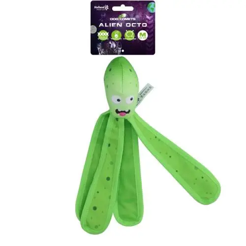 Dog Comets Alien Octo L Green