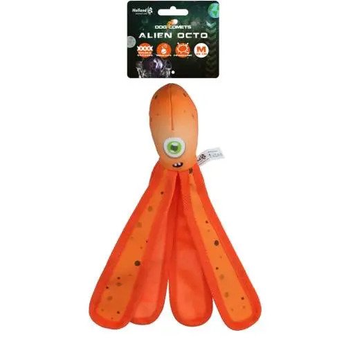 Dog Comets Alien Octo M Orange