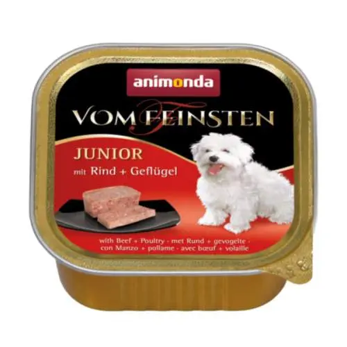 Animonda paštika pes Junior hovězí a drůbeží 150g