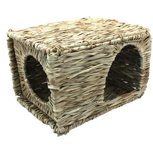 100% přírodní Travnatý úkryt L 48cm x 38cm x 15 cm