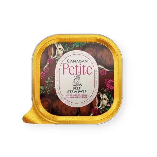 Canagan dušené Hovězí paté petite pro psy 100g