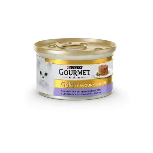 Gourmet Gold s Jehněčím a zelenými fazolkami 85g
