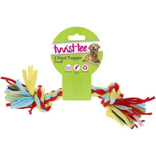 Přetahovadlo Twist-Tee 2 uzly S