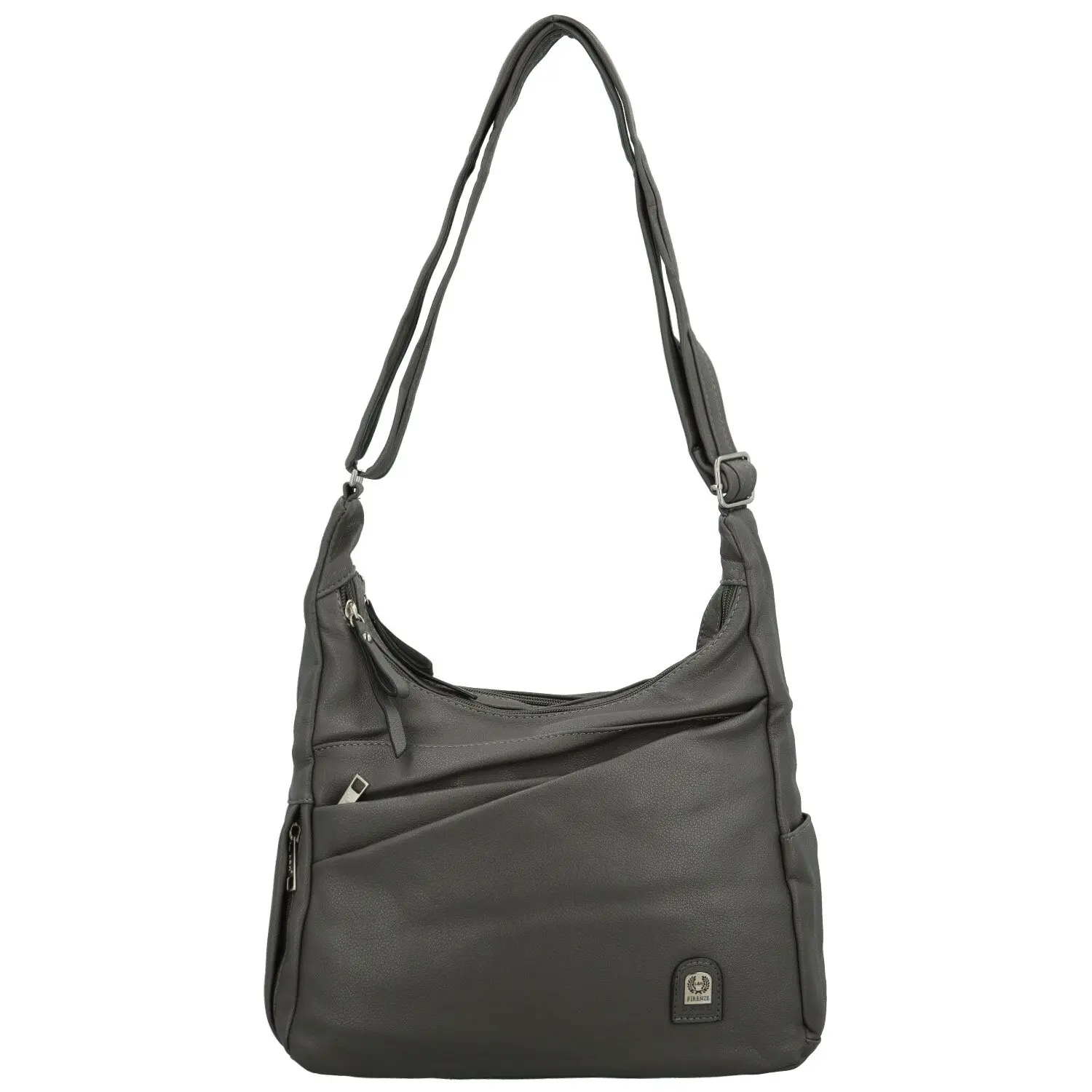 Dámská crossbody kabelka tmavě šedá - Firenze Kathy