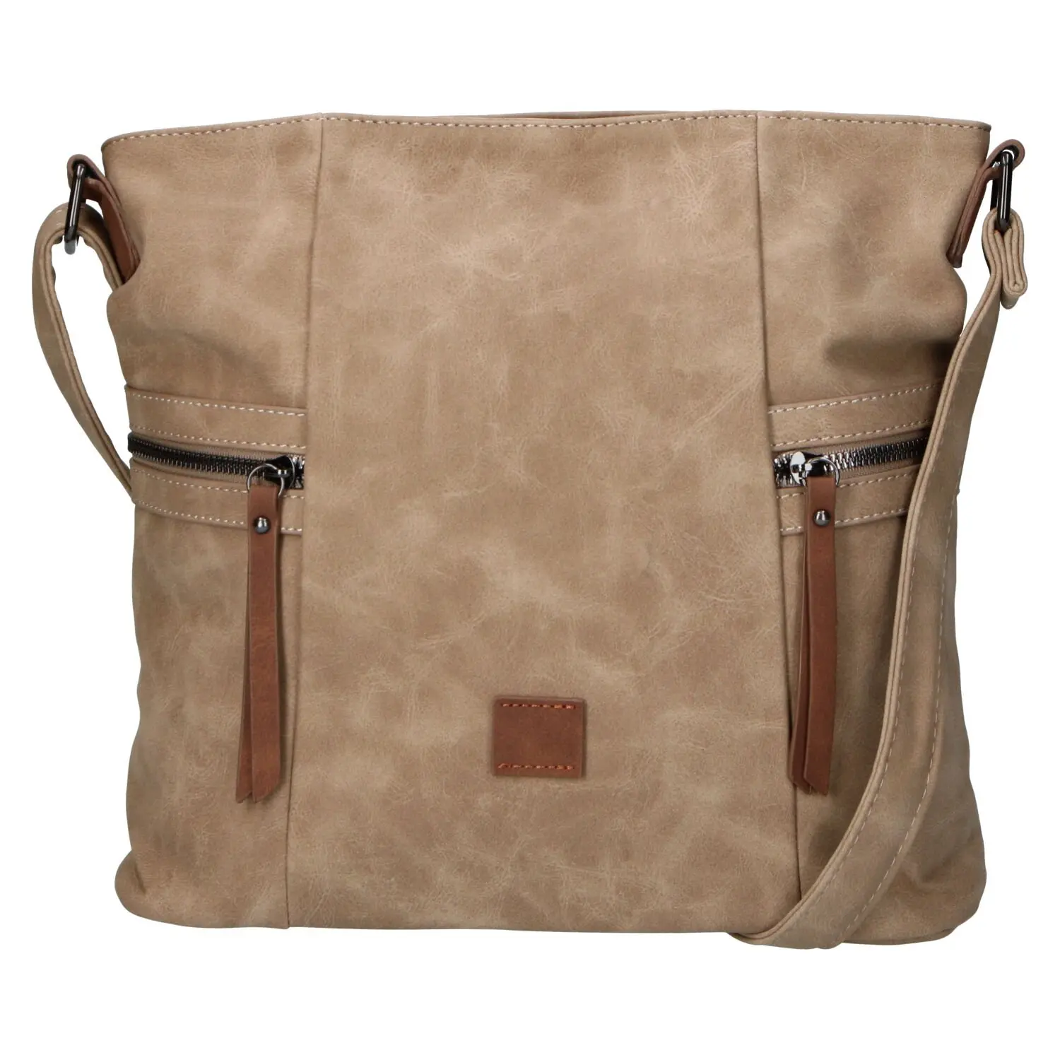 Dámská crossbody kabelka khaki - Firenze Lenah
