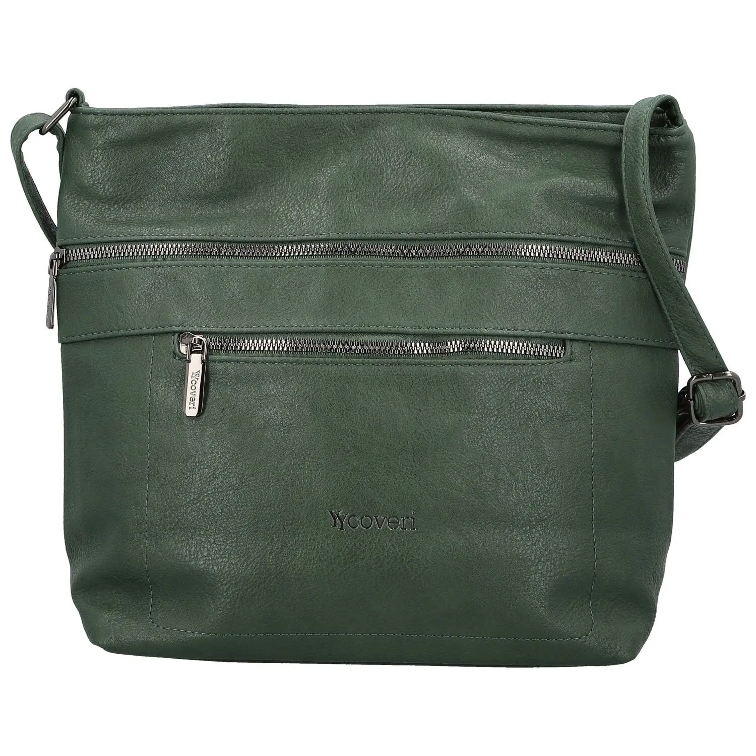 Dámská crossbody kabelka tmavě zelená - Coveri Aysana new