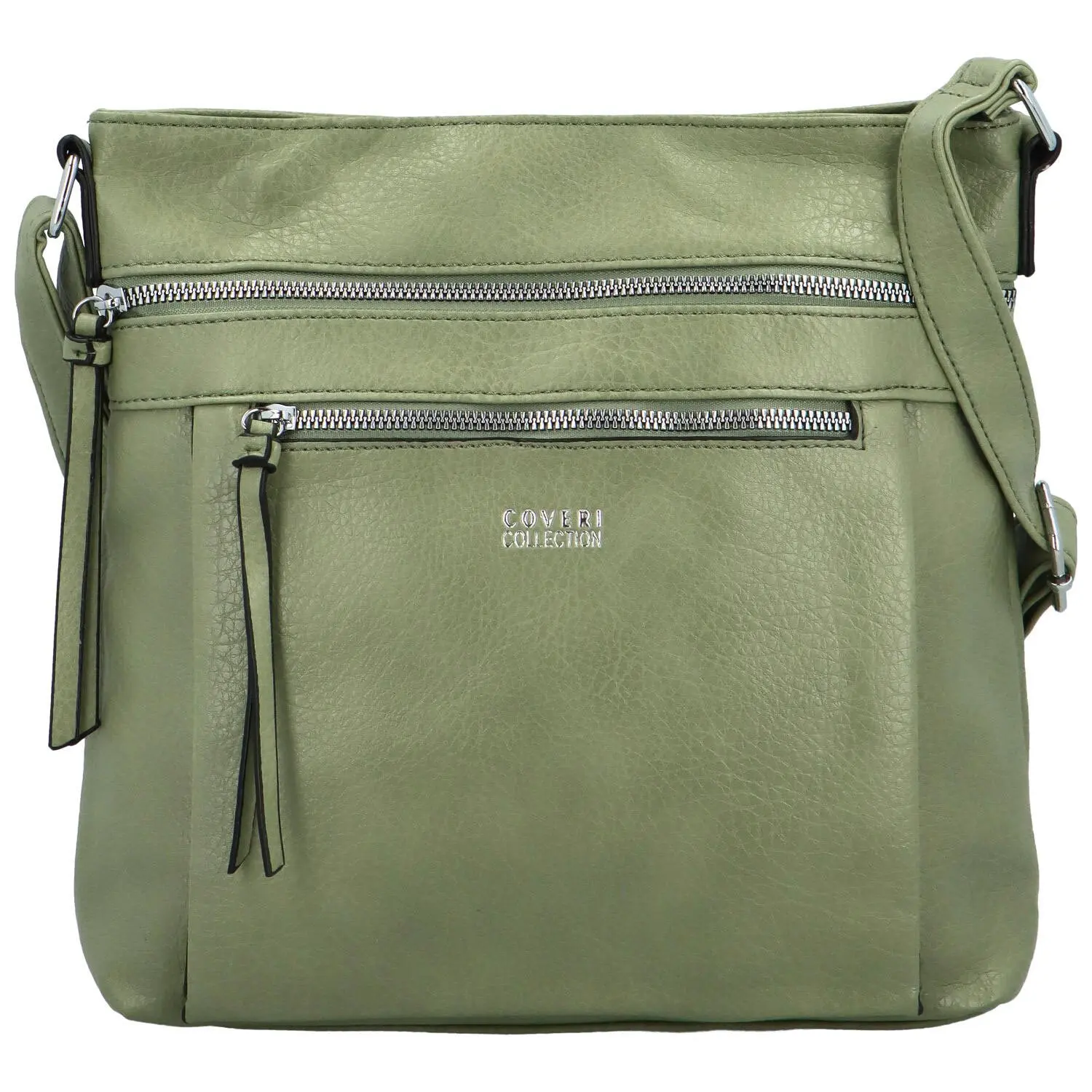 Dámská crossbody kabelka světle zelená - Coveri Daleina