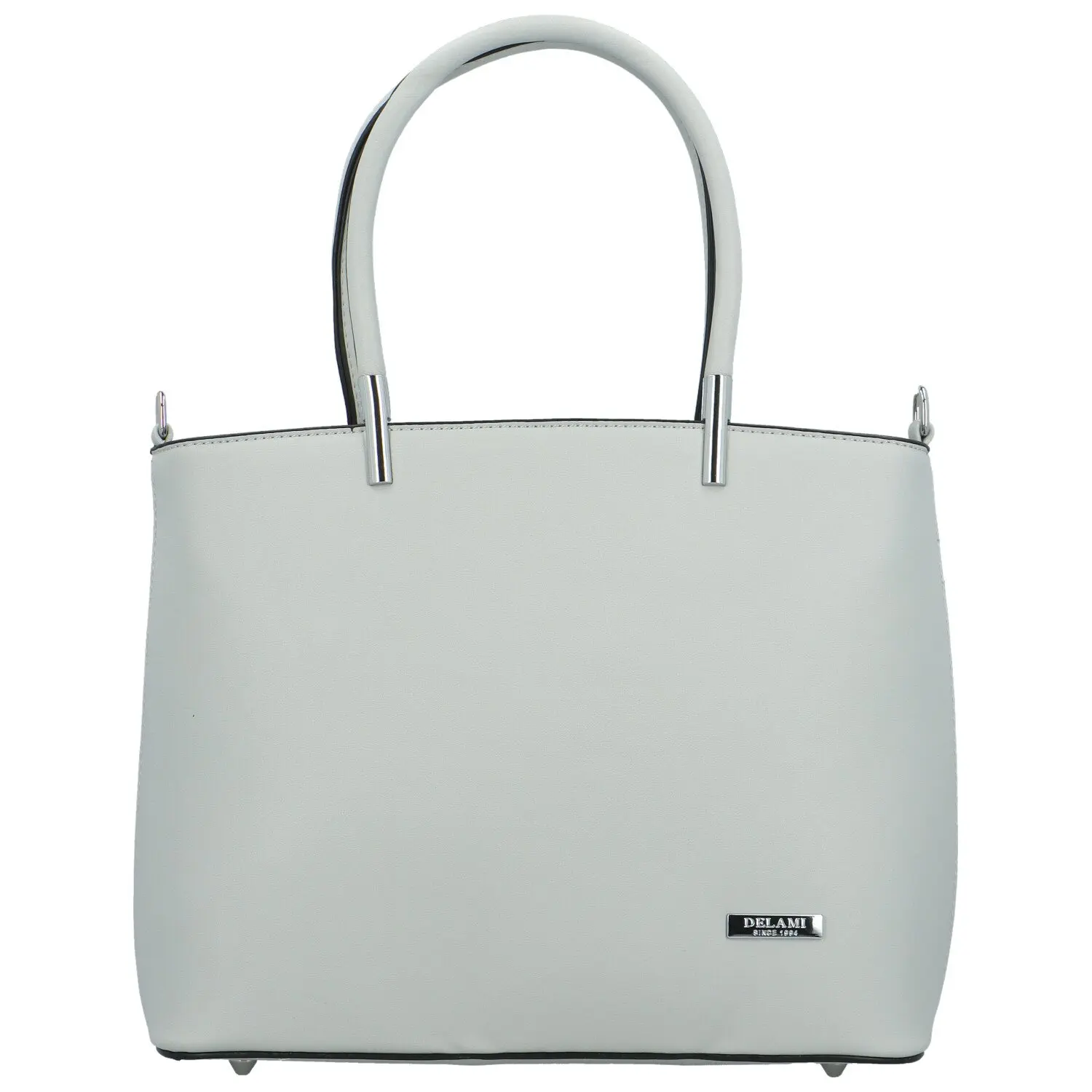 Dámská kabelka na rameno světle šedá - Delami Aurora