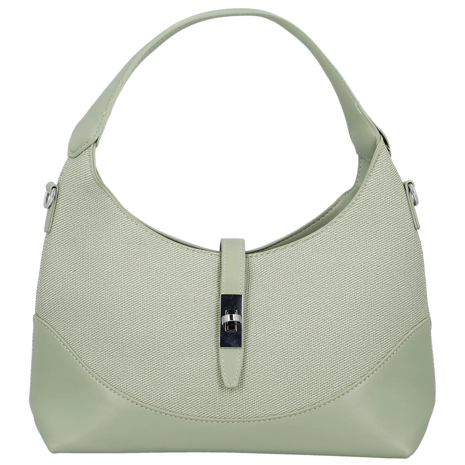 Dámská kabelka do ruky světle zelená - Paolo bags Grisel