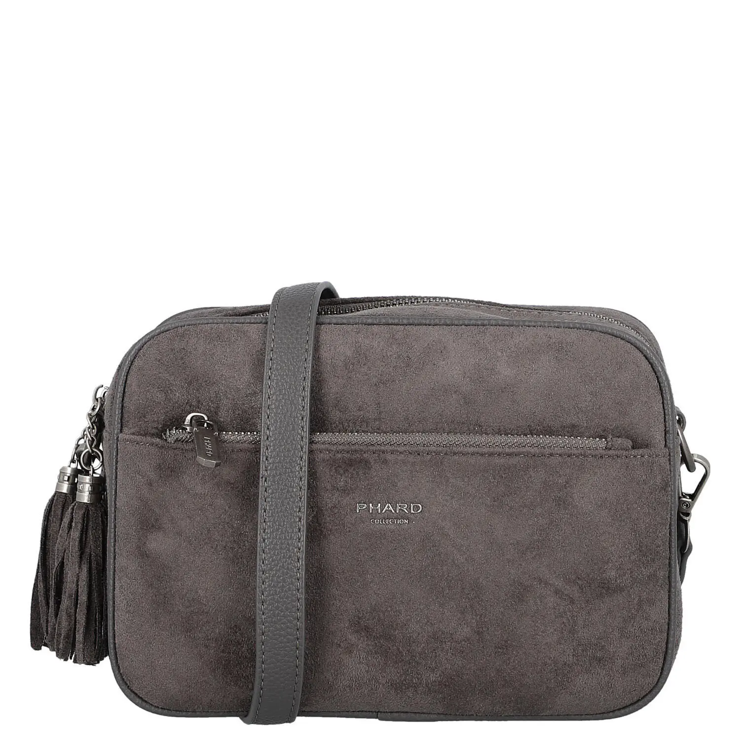 Dámská crossbody kabelka šedá - Phard Lysa