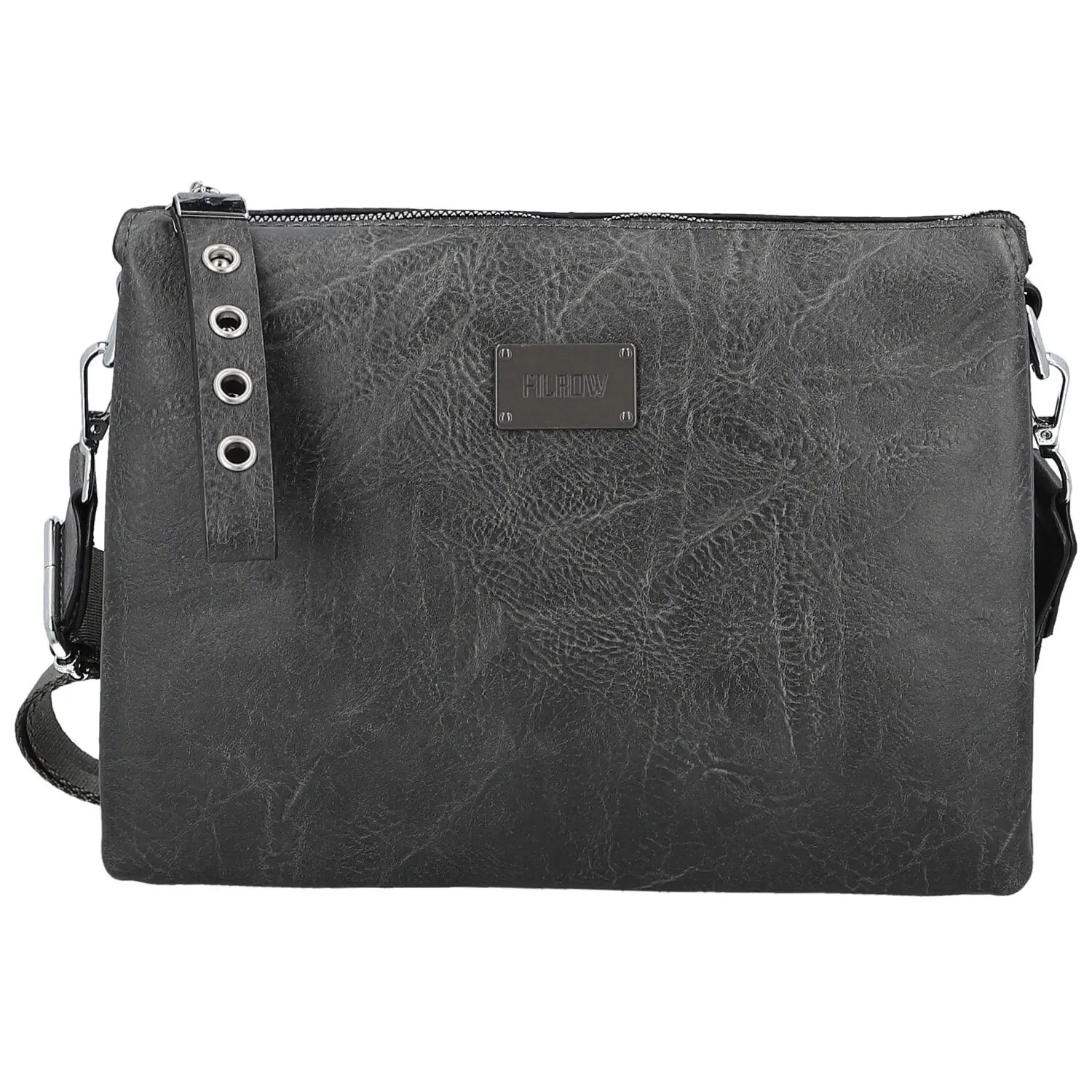 Dámská crossbody kabelka tmavě šedá - Firenze Wiviena