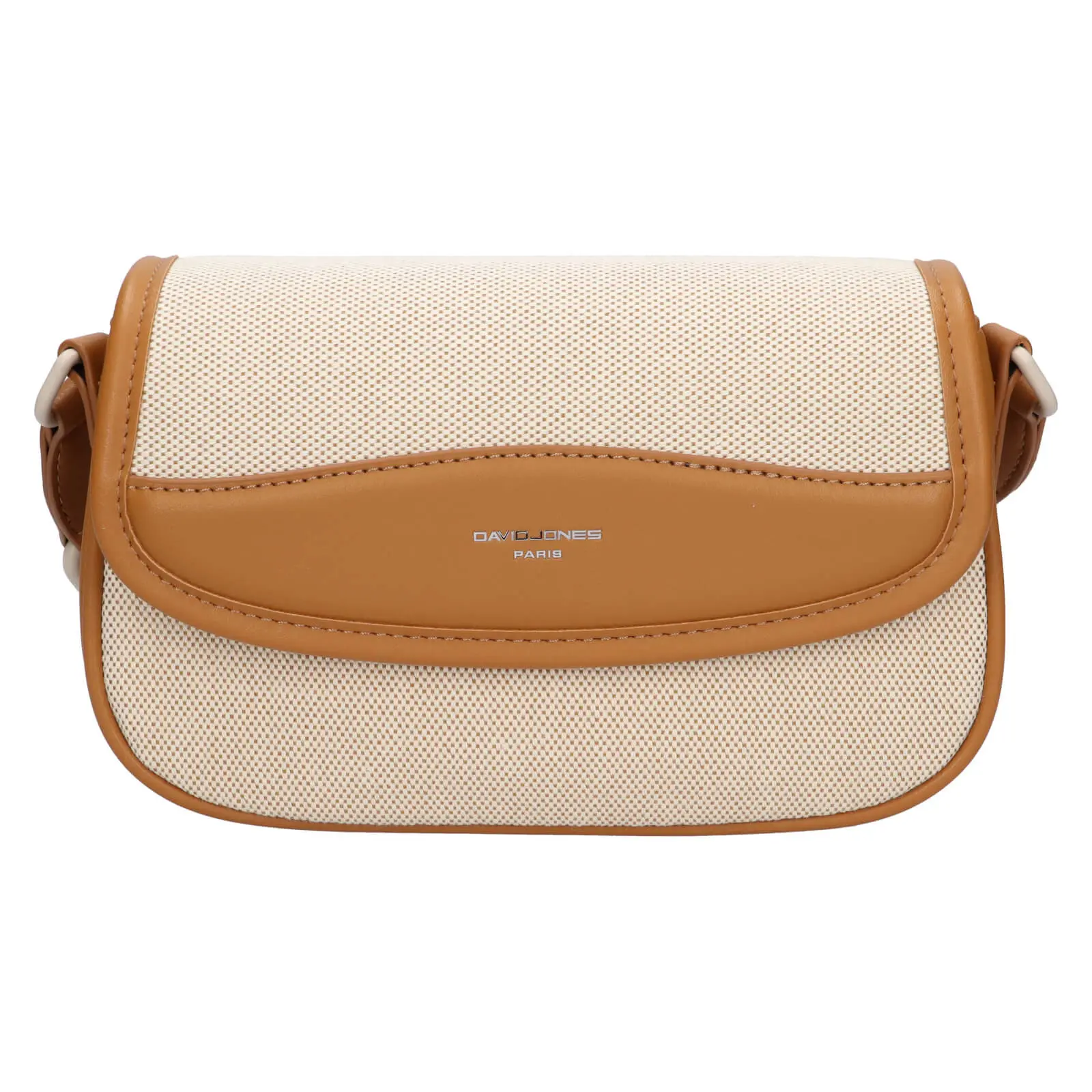 Dámská crossbody kabelka David Jones Erla - béžovo-světle hnědá