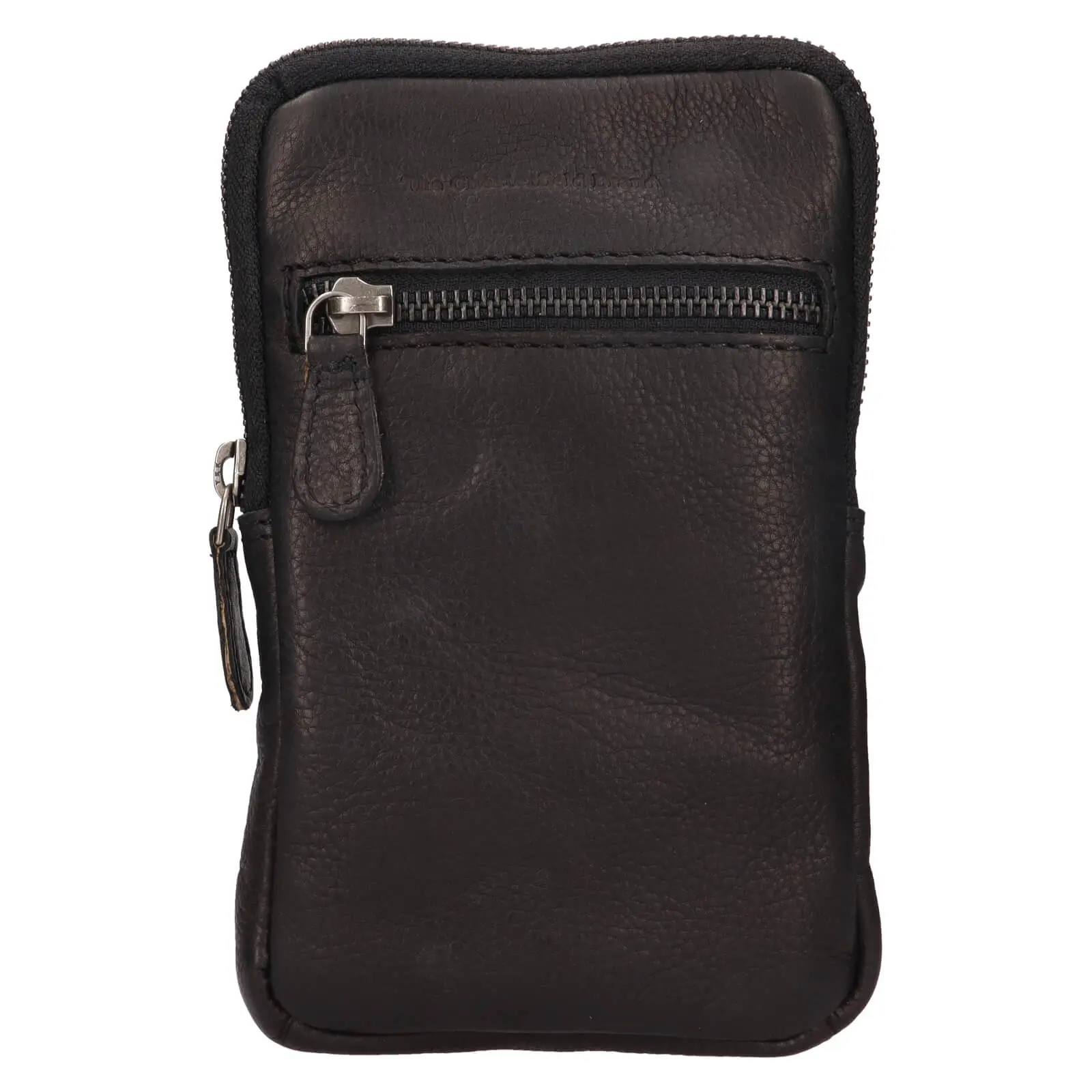 Dámská kožená crossbody kabelka na doklady The Chesterfield Brand Salva - černá